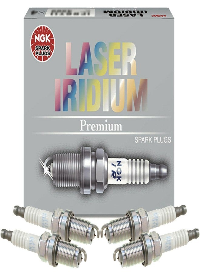 شمعات إشعال ليزر إيريديوم من إن جي كي (5266-4PK) IZFR6K-11S، علبة من 4 قطع