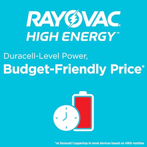 Rayovac High Energy AA Batteries (12 Pack), Double A Alkaline Batteries - Image 3