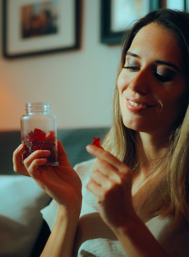 سوليندا ليندا جم الحديد مع فيتامينات متعددة بنكهة الاناناس 60 علكة - Image 4