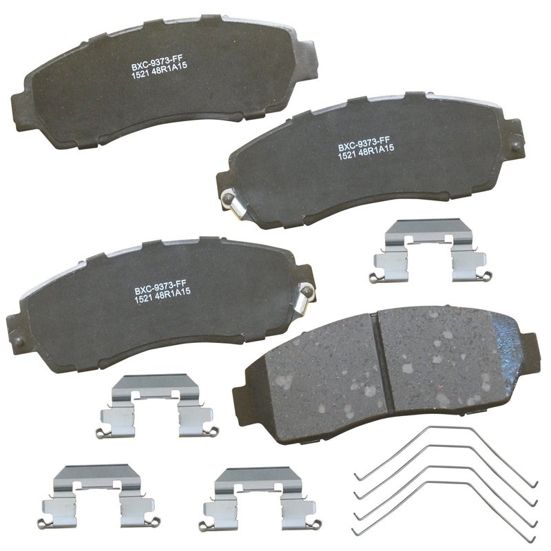 Bendix Premium SBC1521 Ceramic Front Brake Pads for Select Models Acura RDX, Honda Accord Crosstour, CR-V, Odyssey, Passport, Subaru Legacy - Image 1