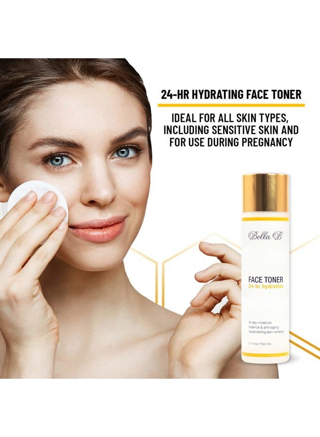 BELLA B Face Toner 5.1 oz Bottle - Pregnancy Skin Care - Pregnancy Toner - Pregnancy Safe Toner - Healthy Beauty - Natural Toner for Face - Fragrance Free Toner - Face Toner Moisturizer - Image 2
