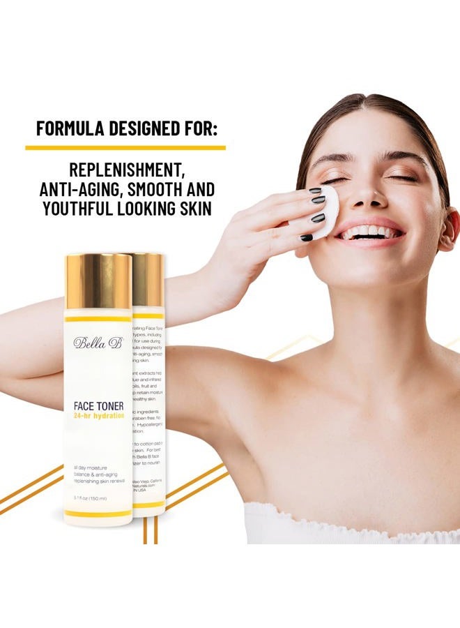 BELLA B Face Toner 5.1 oz Bottle - Pregnancy Skin Care - Pregnancy Toner - Pregnancy Safe Toner - Healthy Beauty - Natural Toner for Face - Fragrance Free Toner - Face Toner Moisturizer - Image 4