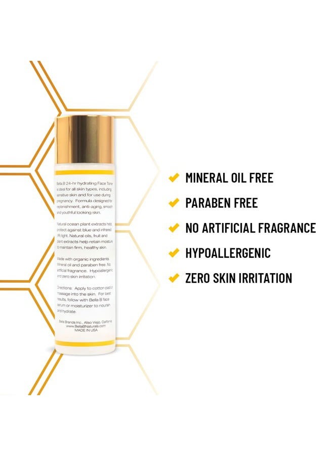 BELLA B Face Toner 5.1 oz Bottle - Pregnancy Skin Care - Pregnancy Toner - Pregnancy Safe Toner - Healthy Beauty - Natural Toner for Face - Fragrance Free Toner - Face Toner Moisturizer - Image 3