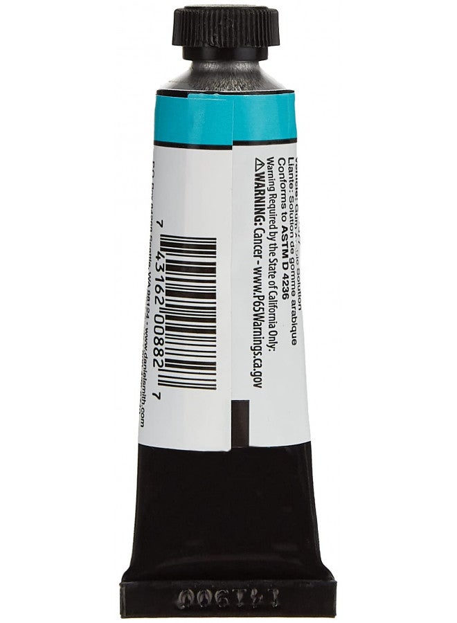 DANIEL SMITH 284600028 3981 Extra Fine Watercolor 15ml Paint Tube, Cobalt Teal Blue, 0.5 Fl Oz (Pack of 1) - Image 2