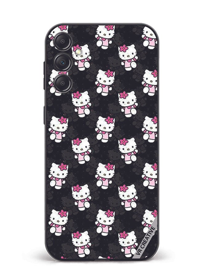 VR CREATIVE Protective Case Cover For Samsung Galaxy M14 Hello Kitty Design Multicolour - Image 1