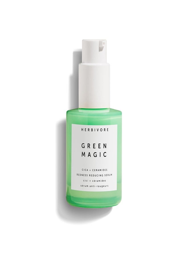 HERBIVORE Green Magic Cica + Ceramides - Fast-acting Redness-Reducing Serum for Sensitive Skin, Plant-based, Vegan, Cruelty-free, 30mL / 1 oz - Image 1