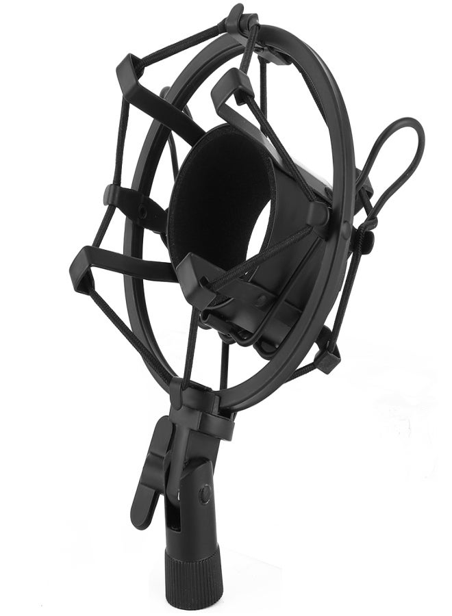 Microphone Metal Shock Mount Holder Clip for 43‑50mm Diameter Condenser Mic Studio Recording - Image 1