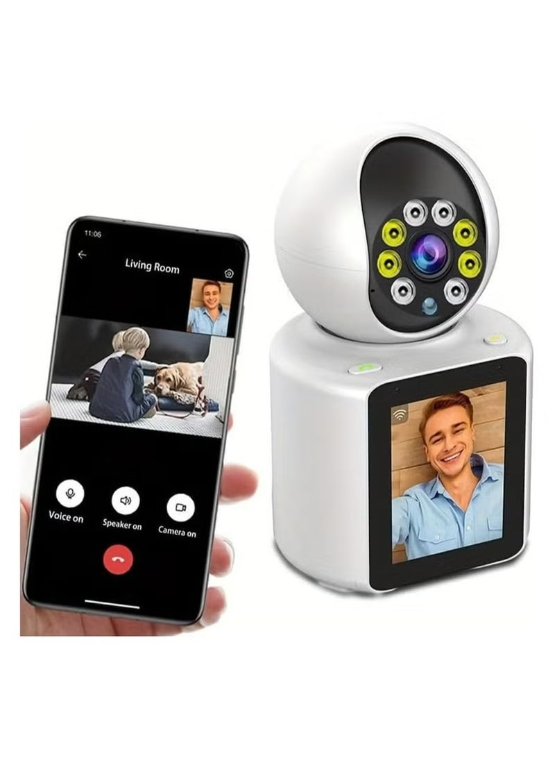 Video Calling WIFI HD Camera One Click Video Calling Infrared Night Vision Video Baby Monitoring Camera 1080P - Image 5