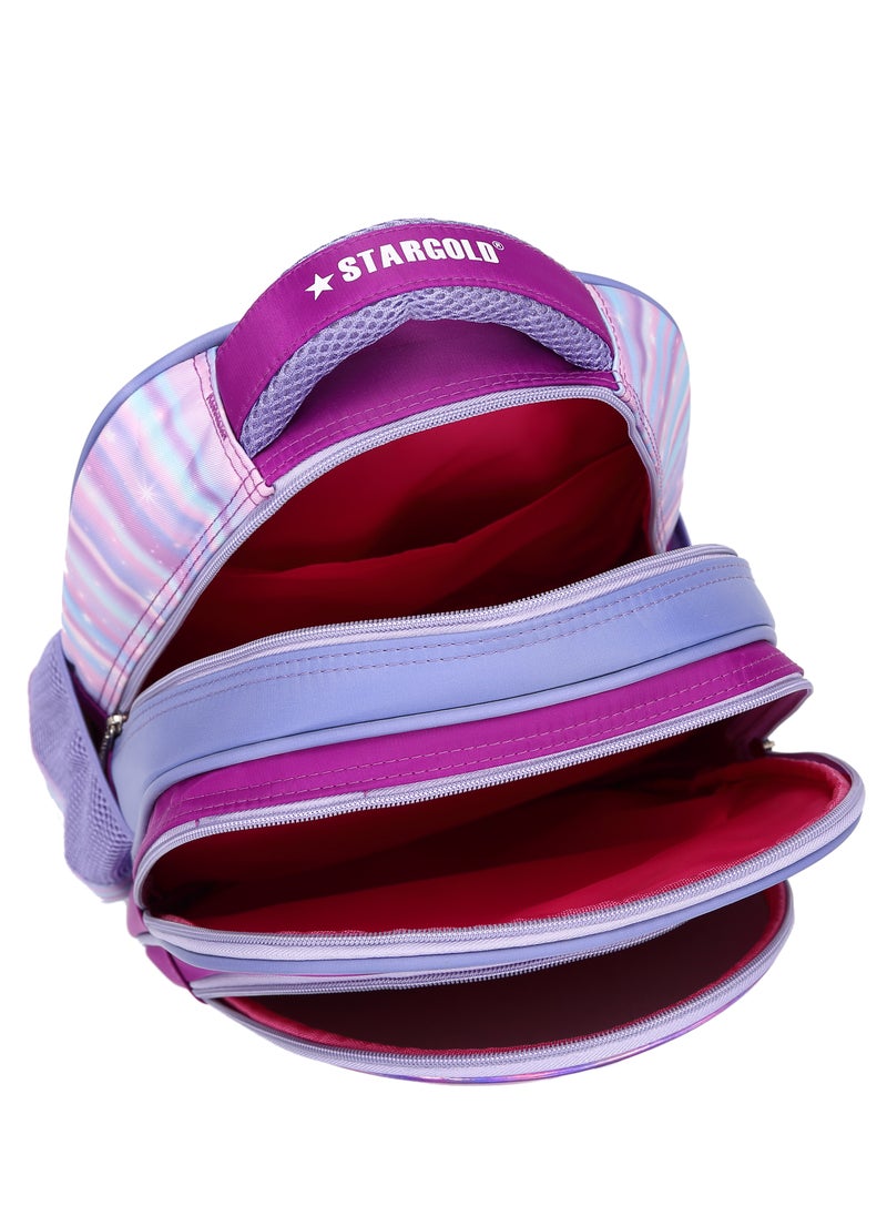 Stargold - Baby Backpack For Baby Girls With Adjustable Strap For School 14 Inch - Image 1
