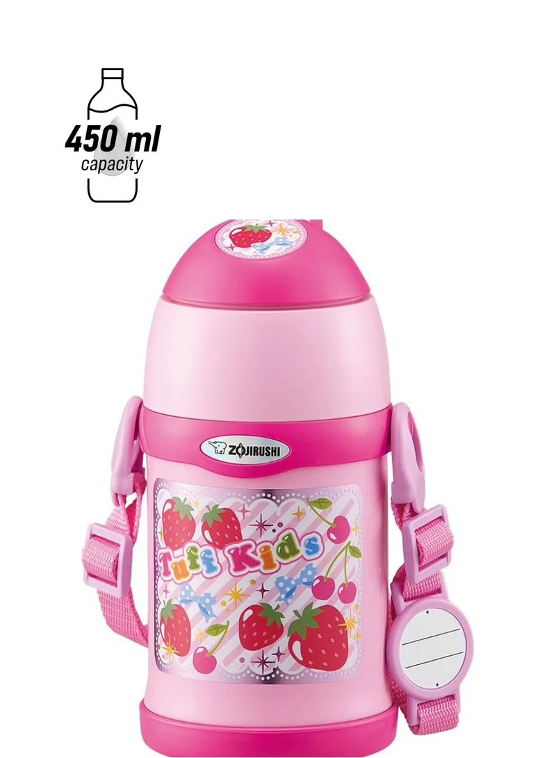 Zojirushi Stainless Steel Vacuum Bottle 0.45L Pink