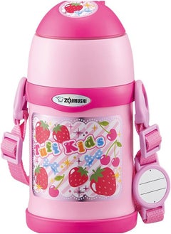 Zojirushi Stainless Steel Vacuum Bottle 0.45L Pink  - Image 1