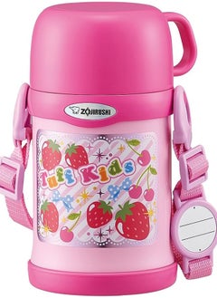Zojirushi Stainless Steel Vacuum Bottle 0.45L Pink  - Image 2