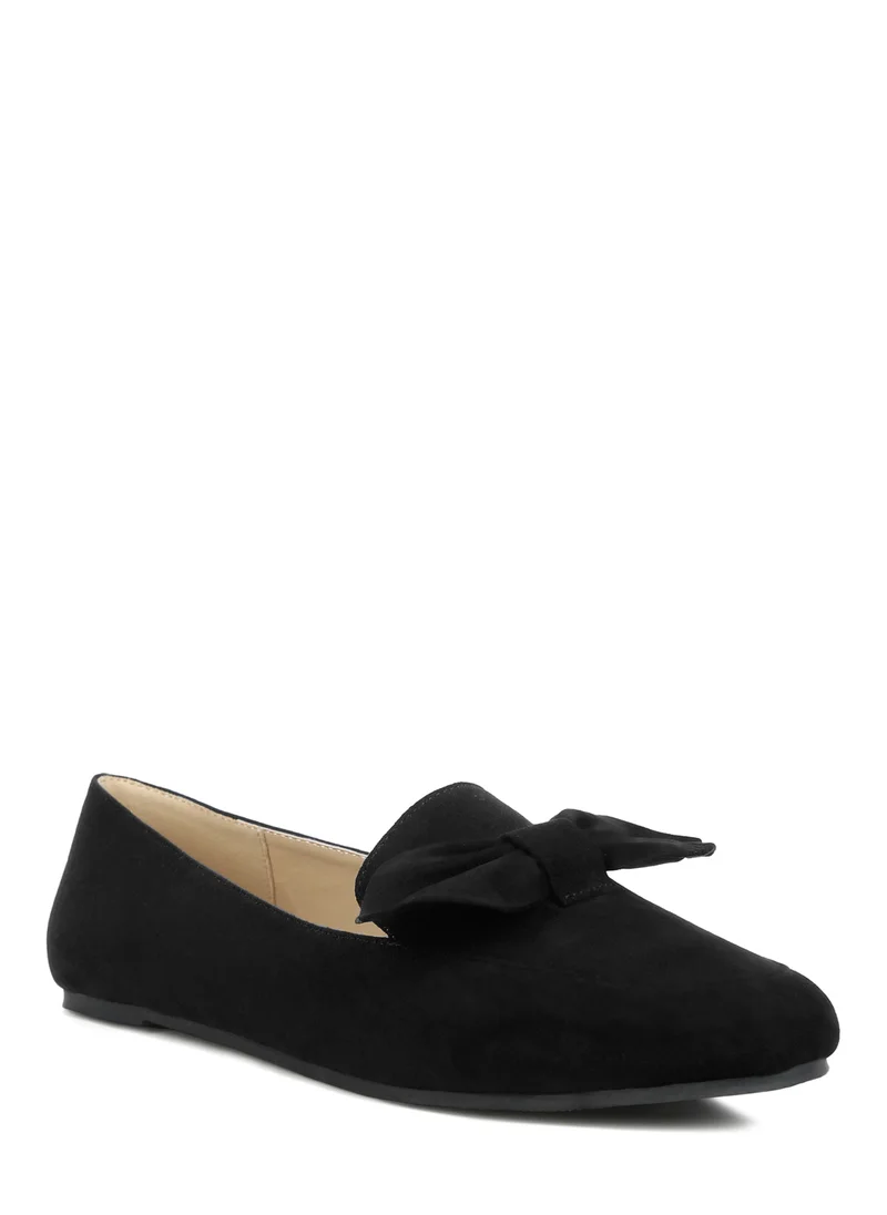 London Rag Bow Loafer in Black