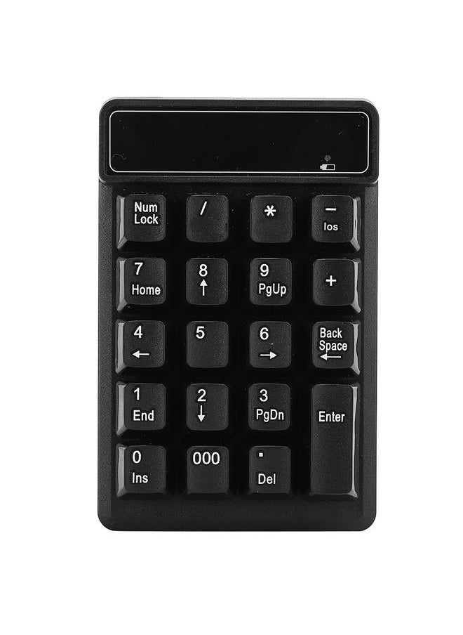 Thoraya 19 Keys Bluetooth Numeric Keypad 10m Connection 10 Million Clicks Bluetooth Number Pad  - Image 1