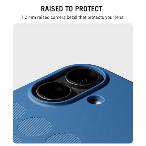 DailyObjects iPhone 17 Stack Signature Magnetic Case Cover | Compatible with Magsafe | Camera & Body Protection | Shock/Scratch Proof| Dual Hybrid Protection | Wireless Charging - Indigo Blue - Image 3