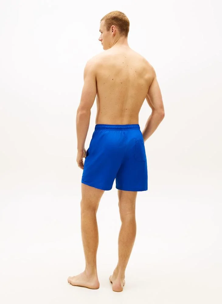TOMMY HILFIGER Flag Embroidery Mid Length Swim Shorts