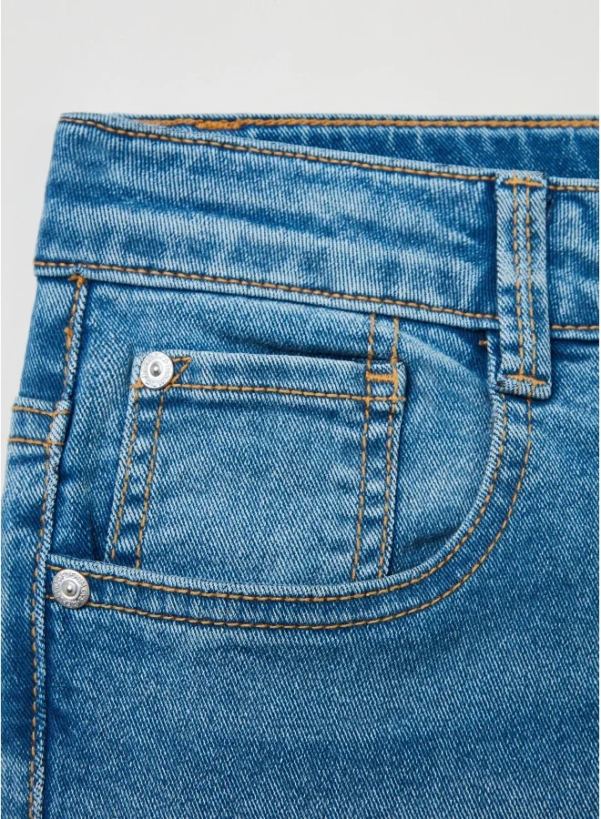 او في اس OVS Regular-Fit Stretch Jeans