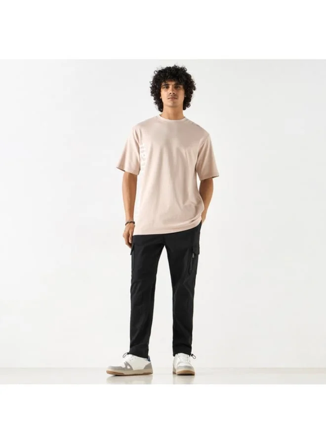 SP Characters Attack on Titan Crew Neck T-shirt with Short Sleeves