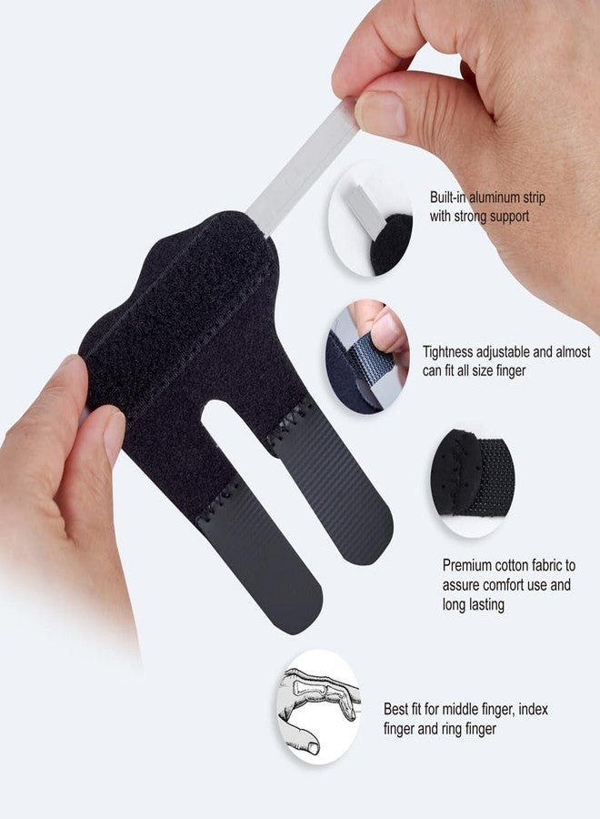Soft Home Finger Splint, Mallet Finger Splints for Pain Relief, Trigger Finger Splint for Thumb, Middle, Pointer, Ring or Pinky Finger (4) - Image 4