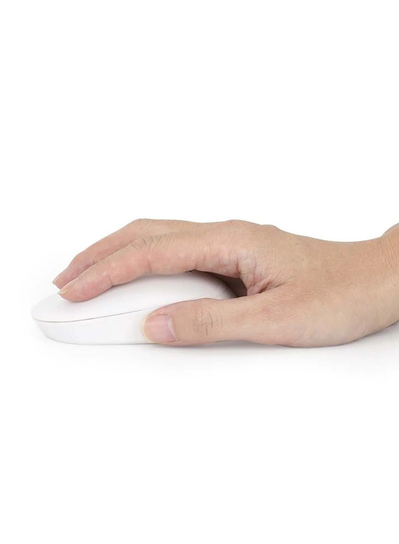 Manhattan Wireless Optical 190152 USB Mouse - 1000 DPI - Ambidextrous Design - white - Image 5