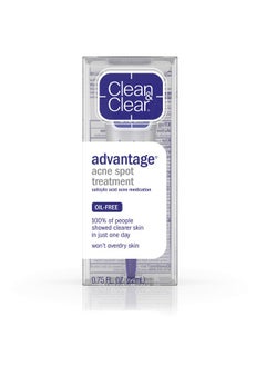 Advantage Acne Spot Treatment Oil Free Acne Treatment With Salicylic Acid Witch Hazel And Bha Gel Pimple Cream For Adults And Teens Witch Hazel & Salicylic Acid Medication.75 Oz