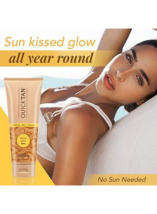 Body Drench Quick Tan Gradual Tanning/Bronzing Lotion Dark 8 Fl Oz - Image 3
