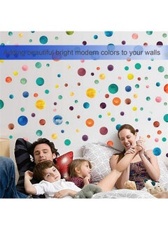 147 Count Multi Size Polka Wall Decals Peel And Stick Wall Stickers Rainbow Wall Decals For Kids Room Living Room Bedroom(Round And Star) - pzsku/ZB7C8FE392F1304A6D4C5Z/45/_/1719984385/c3e26ddd-8957-4568-98fa-4dcbdcc589aa