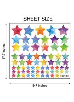 147 Count Multi Size Polka Wall Decals Peel And Stick Wall Stickers Rainbow Wall Decals For Kids Room Living Room Bedroom(Round And Star) - pzsku/ZB7C8FE392F1304A6D4C5Z/45/_/1719984386/6e02d805-6e5e-4978-83f9-38e64747f6d0