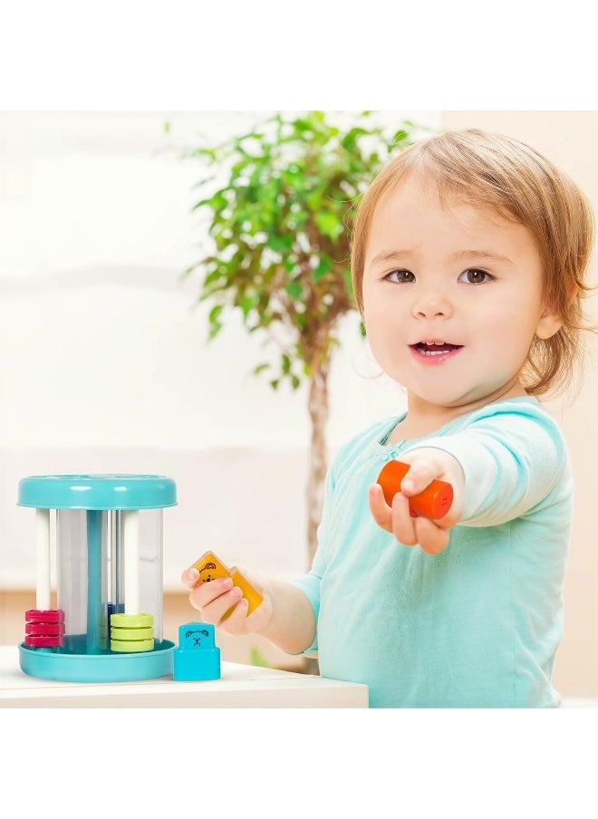 Shape Sorter Colorful Sorting Toy 3 Shapes & Sounds Educational Developmental For Toddlers 18 Months + And Sound