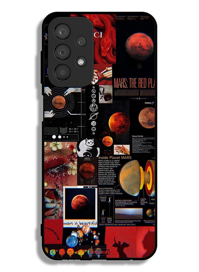 Tolwak Samsung Galaxy A23 4G Protective Case Cover Mars Art - Image 1