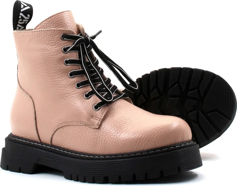 Fast Step Leather Fur Women's Classic Boots 916KZA3422
