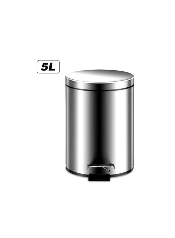 باسكت القمامة 5 لتر ستانلس ستيل  - Image 2