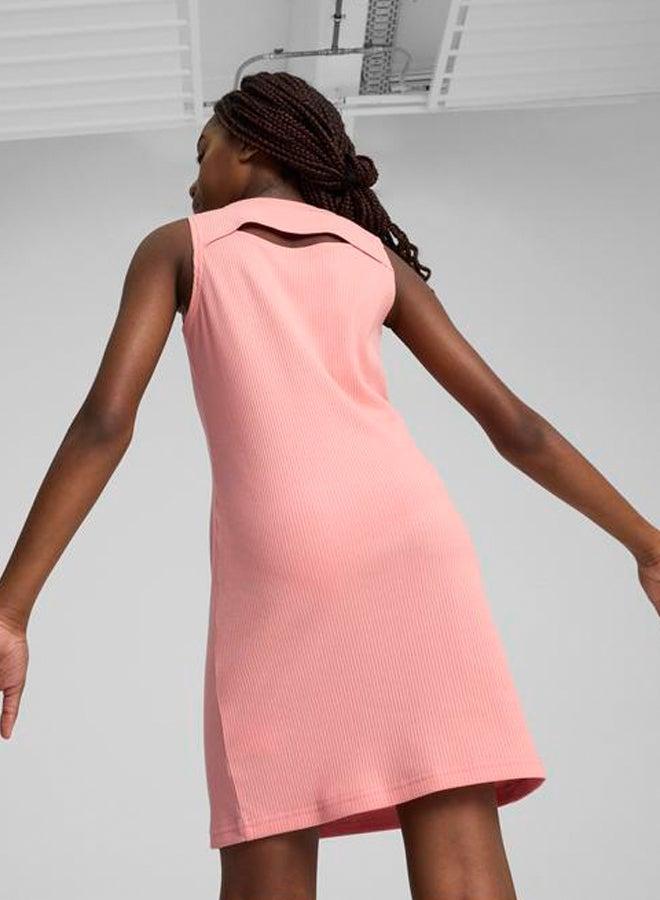 PUMA Ribbed Sleeveless Dress - Image 2