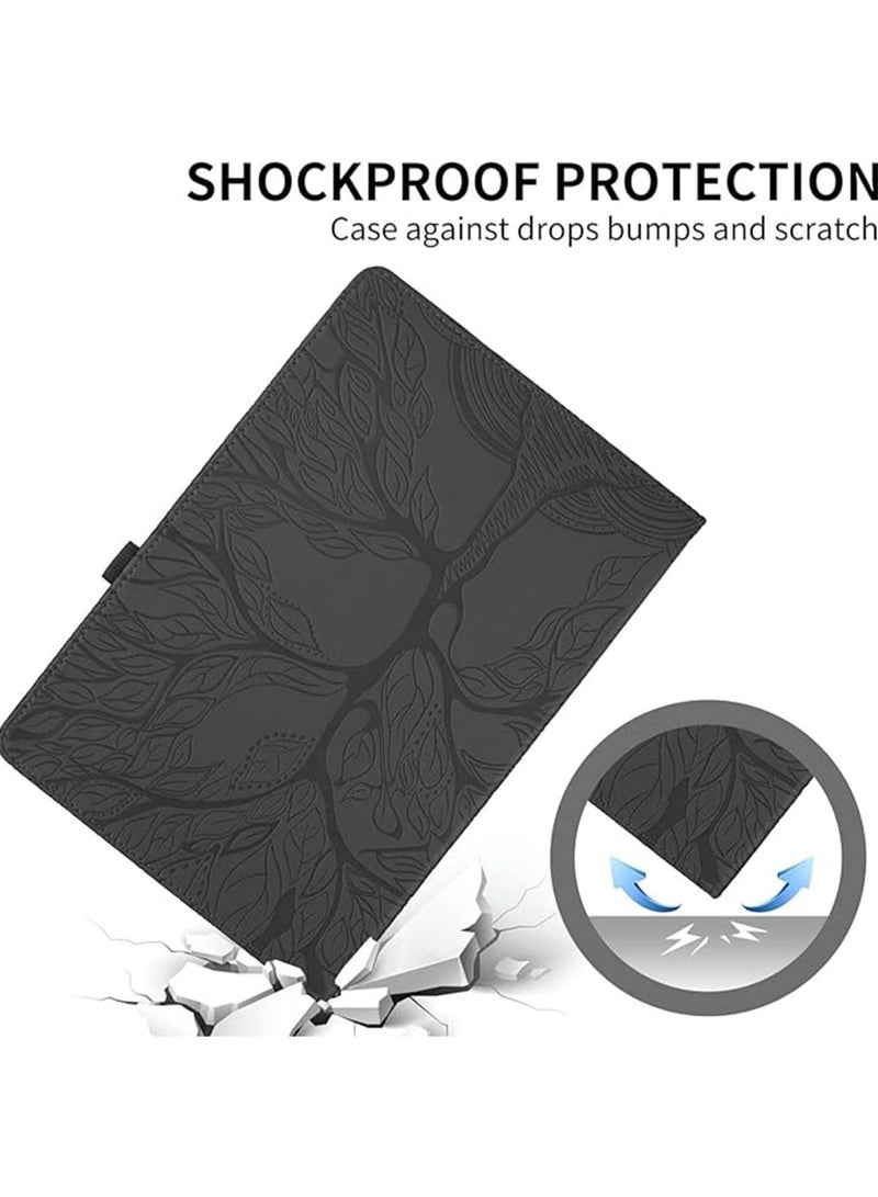 VKL Case Cover Compatible with Honor Pad X7 8.7 inch (2025) 360 Degree Rotating Stand Foldable Cover Tree of Life Embossed Shell - Image 2
