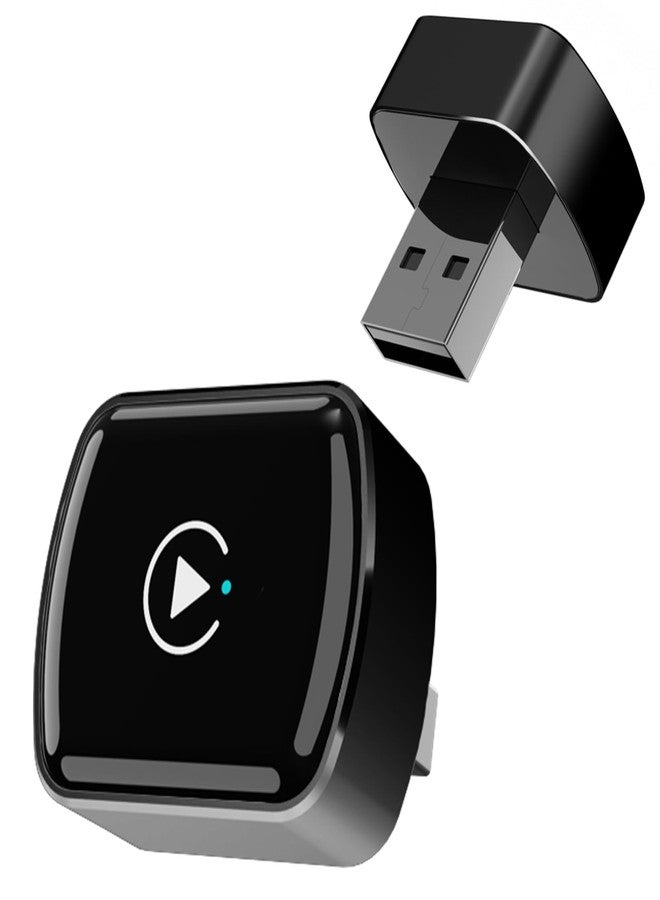 Redmaple 2025 Upgraded Wireless CarPlay Adapter& Android Auto Adapter, Wired to Wireless,Mini&Stable iPhone CarPlay Dongle for iOS 10 Android 11+ USB & Type-C, Plug & Play,Low Latency,Cars from 2015+ - Image 1