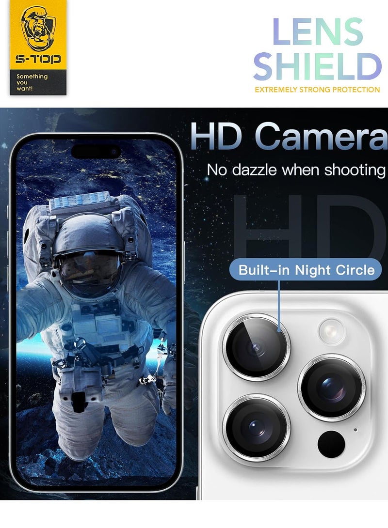 S-TOP The Perfect Lens Protector for Your iPhone 16 Pro/16 Pro Max – Maximum Protection with Modern Elegance  - Image 3