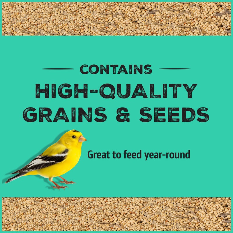 Pennington Pride Wild Finch Blend, Wild Bird Seed for Outside Feeders, Special Mix for a Variety of Musical & Colorful Songbirds, Great Bird Food to Use as Year-Round Feed, 10-lb. Bag - Image 2
