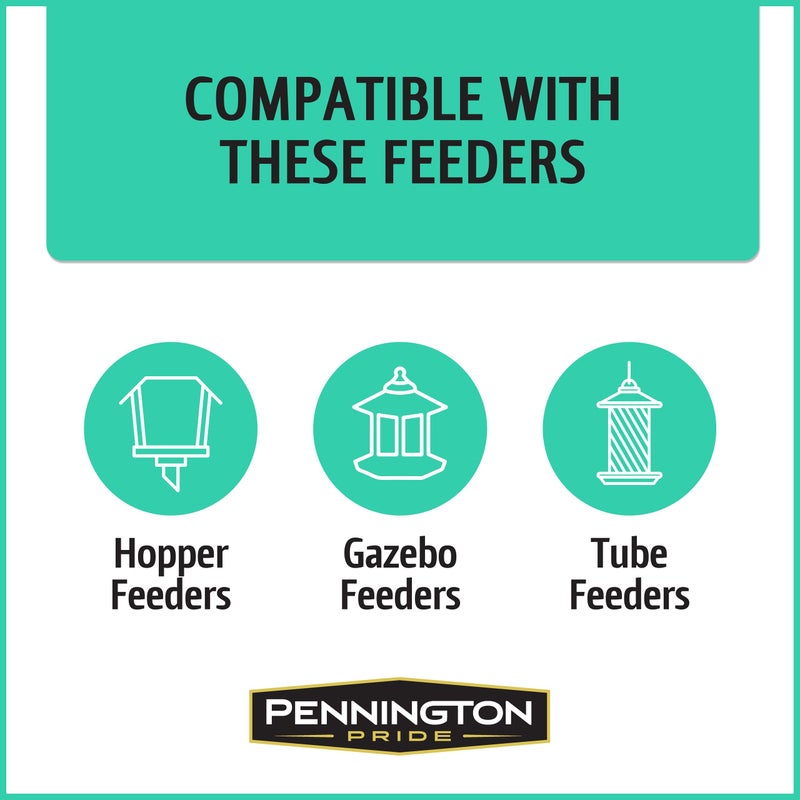 Pennington Pride Wild Finch Blend, Wild Bird Seed for Outside Feeders, Special Mix for a Variety of Musical & Colorful Songbirds, Great Bird Food to Use as Year-Round Feed, 10-lb. Bag - Image 5