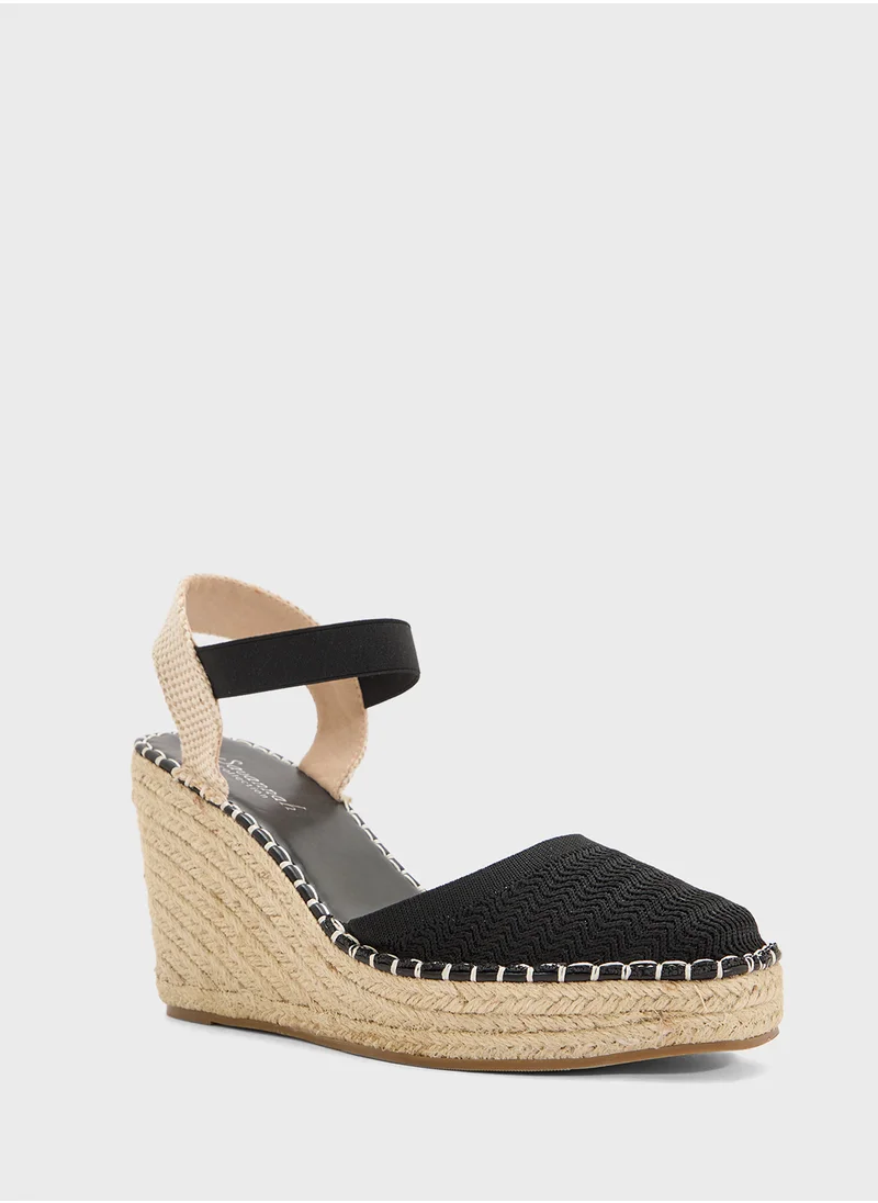 ايلا High Heel Classic Espradille Wedge