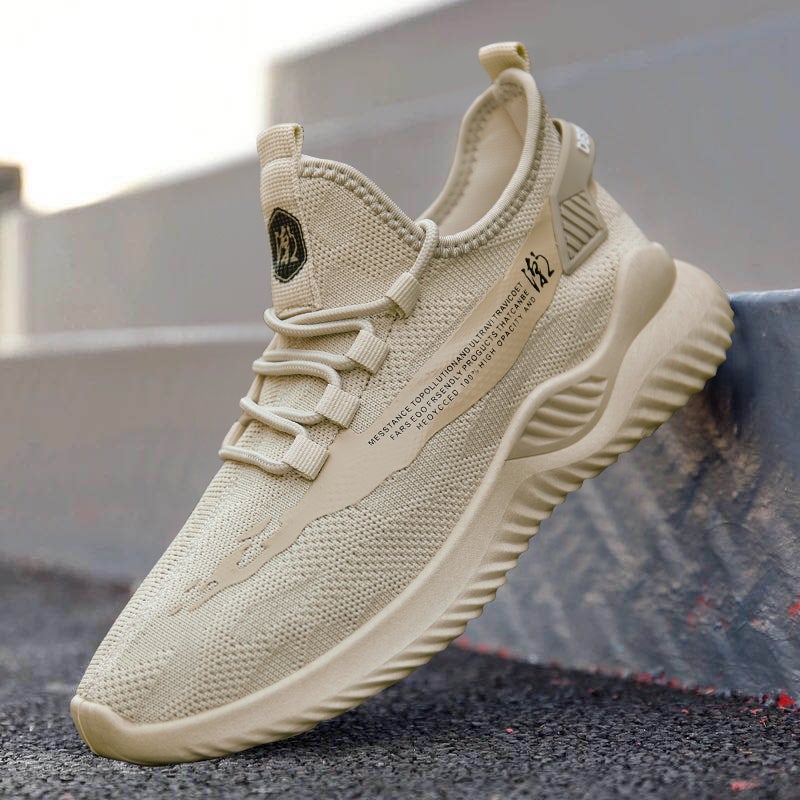 Work Men'S Shoes, Work Safety Shoes, Winter Casual Sneakers, Leather Trendy Shoes, Spring - Image 1