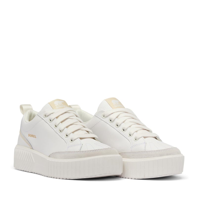 SOREL Women's ONA AVE Low Sneaker - Sea Salt, Bleached Ceramic - 8 - Image 3
