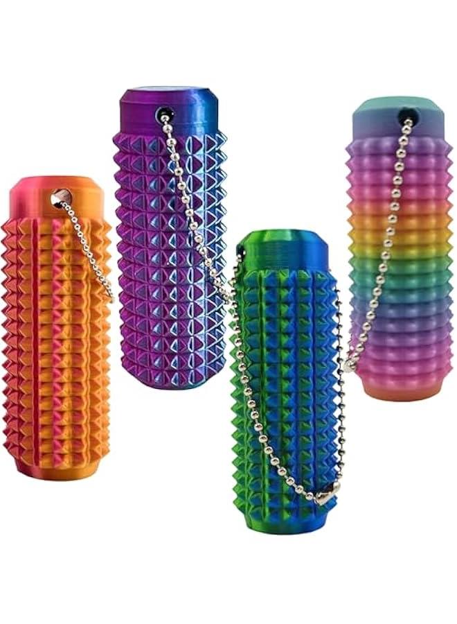 4 Pieces Stress Relief Toys, Fidget Toys Stress Relief and Focus Sensory Toys, Novelty Gifts for Men for Office Workers - Image 1