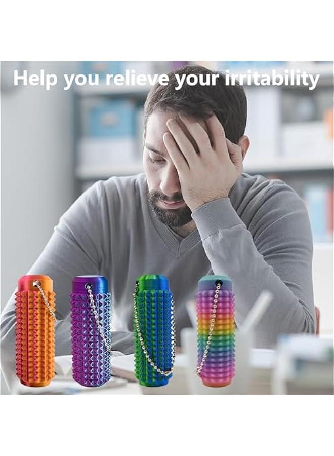 4 Pieces Stress Relief Toys, Fidget Toys Stress Relief and Focus Sensory Toys, Novelty Gifts for Men for Office Workers - Image 5