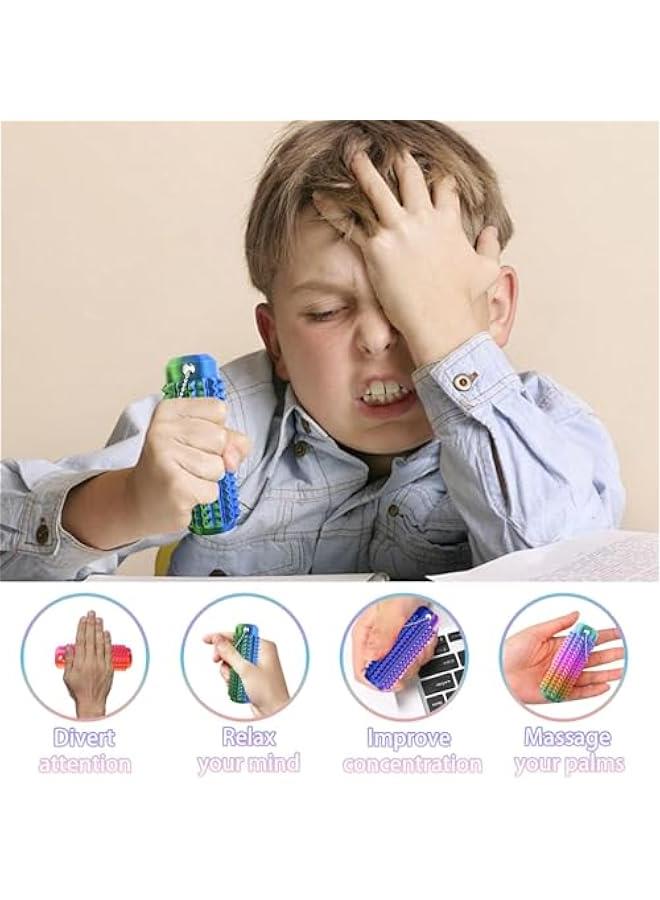 4 Pieces Stress Relief Toys, Fidget Toys Stress Relief and Focus Sensory Toys, Novelty Gifts for Men for Office Workers - Image 3
