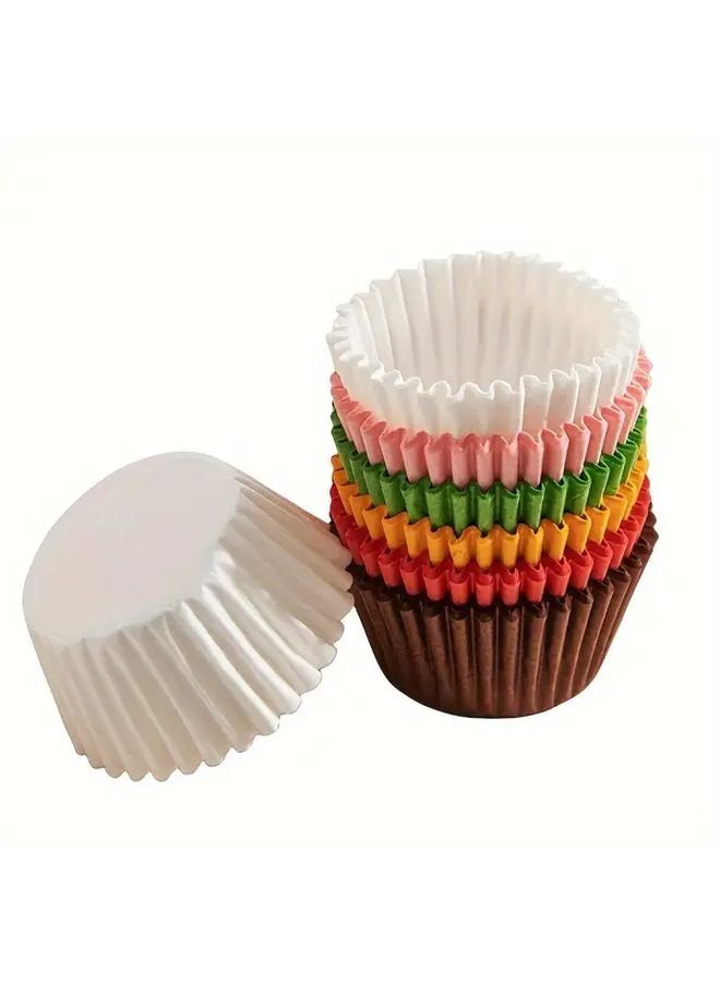 1000pcs White Disposable Mini Cupcake Liners Baking Muffin Cups Kitchen Accessories - Image 5
