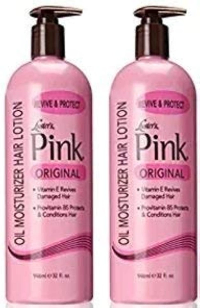 Luster's Scurl Pink Oil Moisturizer Hair Lotion, 32 Ounce (Packaging may vary) (2 Pack) - Image 2