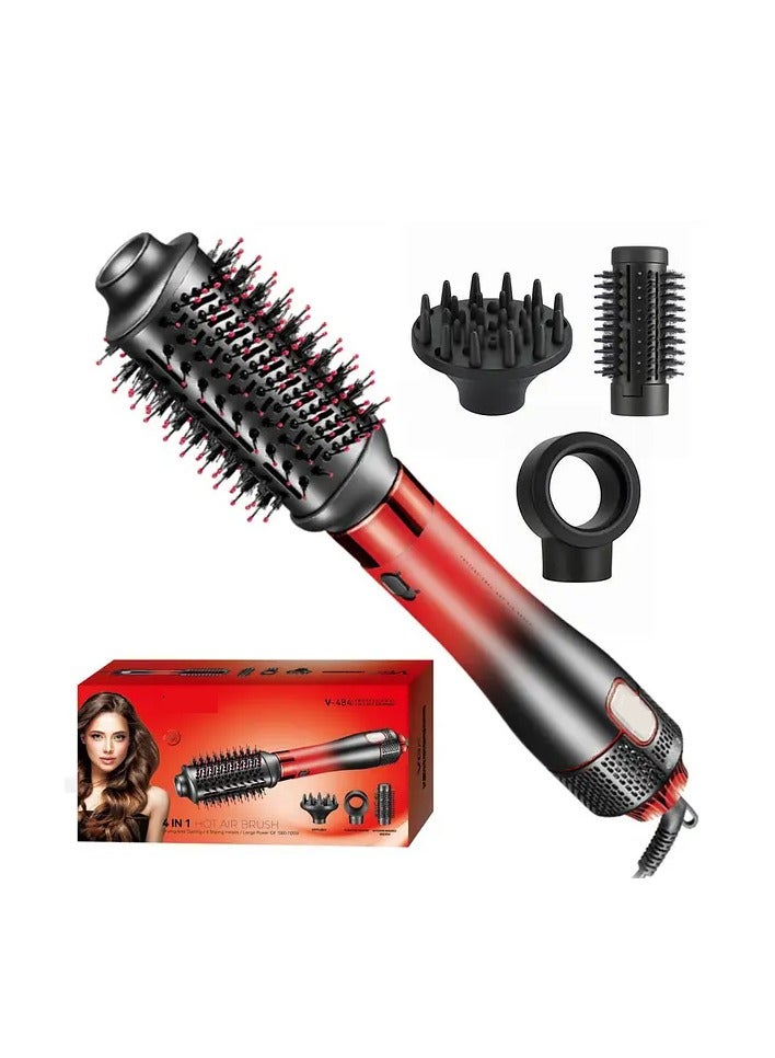 Generic Hair dryer brush v-484 red-purple 1000-1100 watts 4*1 - Image 3