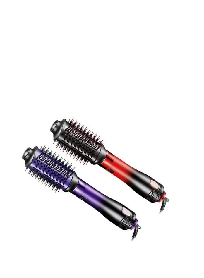Generic Hair dryer brush v-484 red-purple 1000-1100 watts 4*1 - Image 2