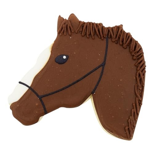 CybrTrayd R&M Cookie Cutter, 4.5-Inch, Horse Head, Tinplated Steel - Image 2