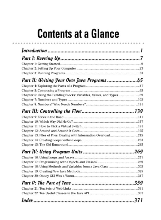 "Beginning Programming with Java For Dummies" is a comprehensive guide for beginners who want to learn the Java programming language. The book aims to simplify complex concepts, from the basics of programming all the way to writing your own programs. - Image 2